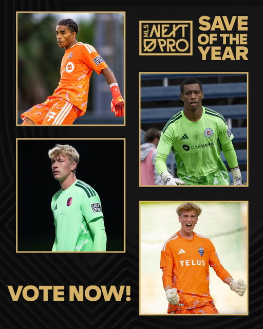 These saves? This is how legends are made. 🧤

Vote for the 2026 MLS NEXT Pro Save of the Year! 🗳️