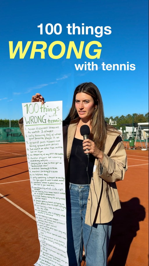 there are 100 things “wrong” with tennis, but imagine a world where we made it… better? World Team Tennis is back and I can’t WAIT to watch it!! (see if you can find the easter egg 🐣)

Find your December match night at WTT.com and use my code VIP12 for 10% off select seats #ad