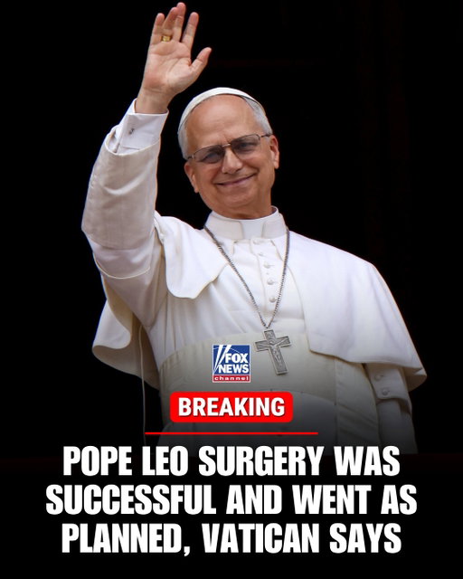 BREAKING: Pope Leo XIV's lung surgery was successful, with the Vatican confirming the operation went as planned.

The 71-year-old American pontiff is back in his hospital room and recovering after doctors removed a small nodule from his lung at Rome's Gemelli hospital. Earlier, Pope Leo walked into the hospital through the main entrance, waving to dozens of well-wishers gathered outside. As the surgery got underway, medical staff joined in praying the Rosary at the hospital chapel.

Doctors will now determine whether the nodule is cancerous, though specialists say his prognosis is excellent even if it is malignant because it was removed early.