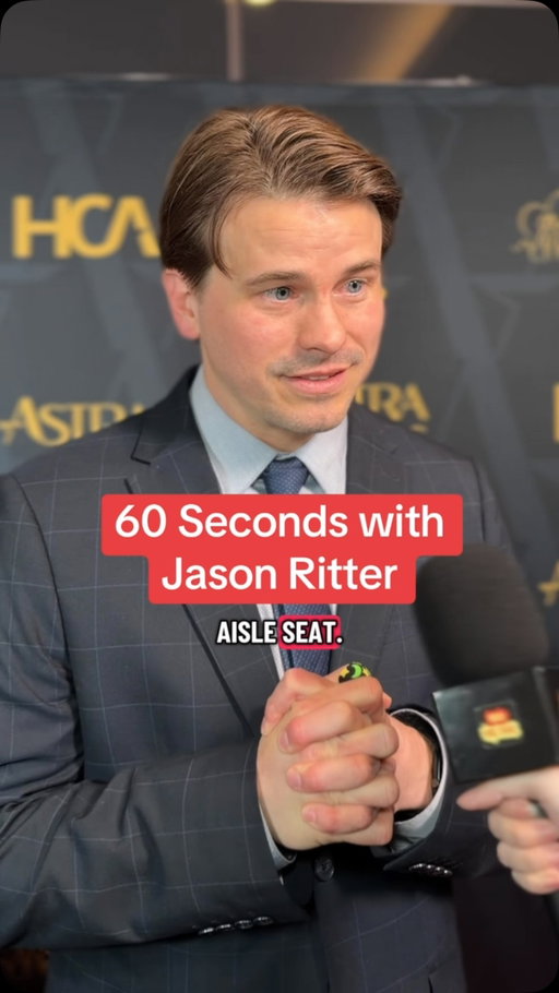60 Seconds with Jason Ritter (@jason_ritter) ⏱️

You know him as Dipper Pines on Gravity Falls, and most recently you saw him on DC’s Lanterns, now Jason Ritter is here to play 60 Seconds. Who should play next?

#jasonritter #gravityfallsdipper #lanterns 

[Video Description: Actor Jason Ritter stands on the Hollywood Creative Alliance red carpet in a dark suit with blue tie playing a game answering 60 seconds worth of rapid fire questions]