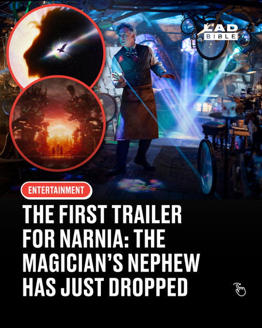 Narnia is finally returning to cinemas, and it looks absolutely massive 🦁⁠
⁠
The first trailer for Greta Gerwig’s Narnia: The Magician’s Nephew takes us back to the creation of Narnia, long before the wardrobe existed.⁠
⁠
The story follows Digory and Polly as a set of magical rings transports them between worlds. Daniel Craig plays the eccentric Uncle Andrew, Emma Mackey appears as Jadis and Meryl Streep voices Aslan, while Led Zeppelin’s Stairway to Heaven powers the trailer.⁠
⁠
It will receive IMAX previews from 10 February 2027 before opening widely in cinemas on 12 February. It then arrives on Netflix on 2 April.⁠
⁠
We CANNOT wait👀⁠
⁠
#narnia #movie #ladbible
