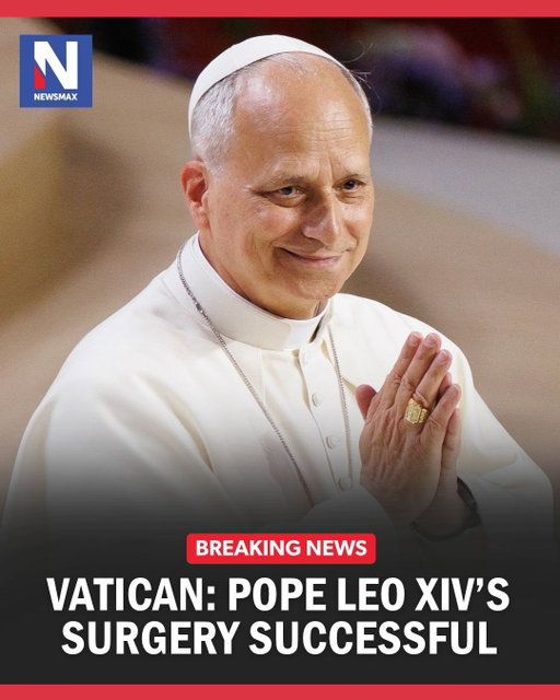 SUCCESSFUL SURGERY: Pope Leo XIV underwent surgery Tuesday to remove a lung nodule, and the Vatican said the operation was completed “successfully, on schedule and as planned.” ⁣
⁣
Link in bio.