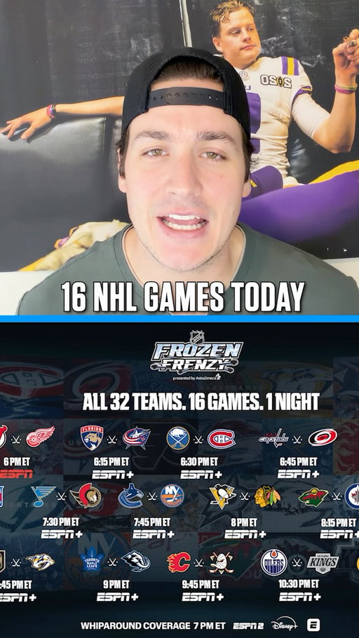 NHL picks for all 16 games tonight 🏒 One player prop for every Frozen Frenzy matchup.

Which ones are you tailing?

@fanduelcanada 

#nhlpicks #frozenfrenzy #nhl