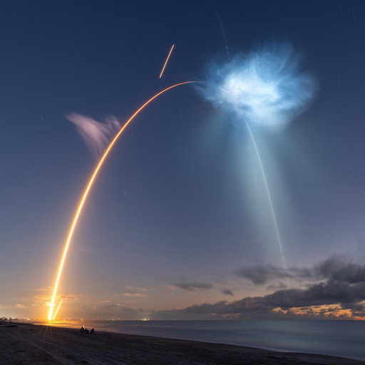 Space jellyfish! 🪼

When our SpaceX CRS-35 cargo mission launched the morning of Oct. 13, the exhaust plume became brightly lit by the Sun, creating a glowing jellyfish-like shape. This can also happen with a launch near sunset. Swipe through for more.⁣

#NASA #Launch #Jellyfish