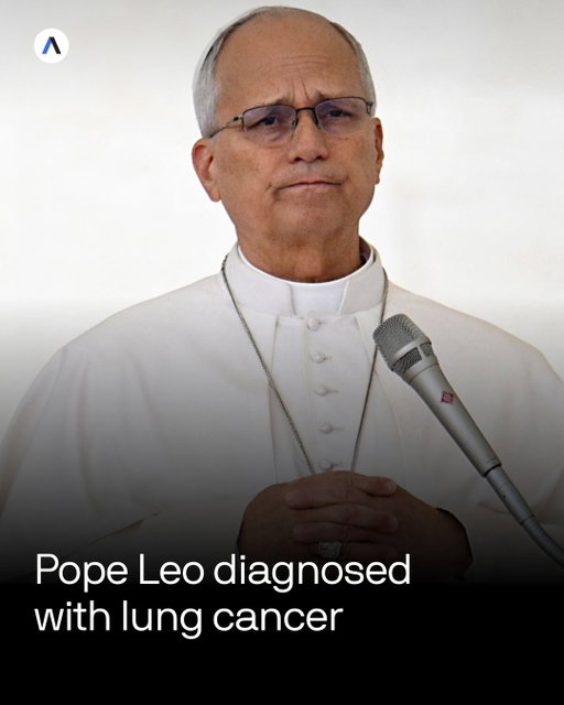 🏥 BREAKING: Pope Leo has lung cancer, the Vatican confirmed Tuesday.

💡 WHY IT MATTERS: The Vatican disclosed the news about the pontiff's health just hours after he underwent surgery to remove a nodule on his right lung.

🔎 CONTEXT: Doctors found the nodule during routine checkups. Leo said Sunday it was "detected at a very early stage and is well localized."

🔗 Click the link in bio for the full story.

✍️ Josephine Walker