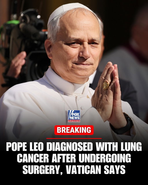 BREAKING: Pope Leo XIV has been diagnosed with lung cancer after undergoing surgery to remove the lower lobe of his right lung, the Vatican confirms.

The 71-year-old pontiff spent approximately three hours in the operating room, with doctors confirming a form of lung cancer during the procedure. The diagnosis had been suspected before the operation, but doctors now have confirmation.

The Vatican says the surgery was successful and there were no complications.