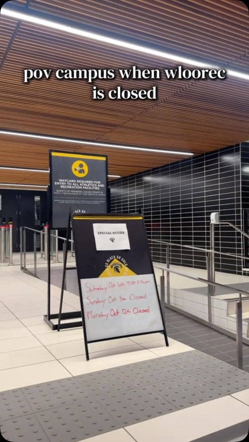 Good news, The wait is over!! Waterloo Rec is back open today and through reading week 🎉🙌

#moveplaysucceed #goblackgogold #WarriorRecreation #UWaterloo