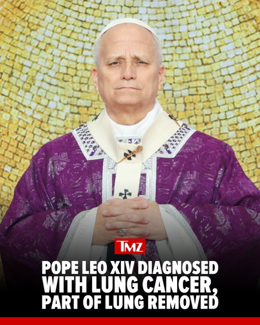 Pope Leo XIV has been diagnosed with lung cancer ... and doctors have removed part of his right lung in a successful surgery. ❤️‍🩹