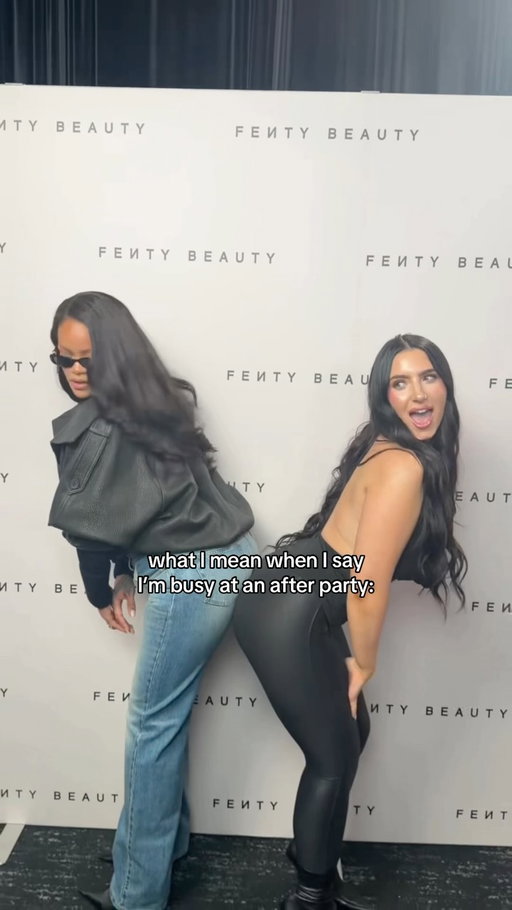can’t get to the phone rn, busy with @badgalriri 

#rihanna #fenty #fentybeauty