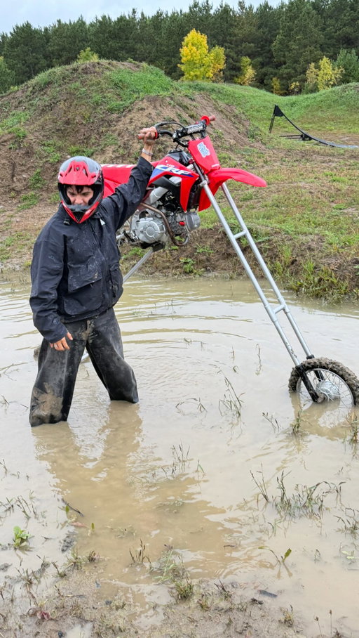 The Cboys 6-foot tall pit bike