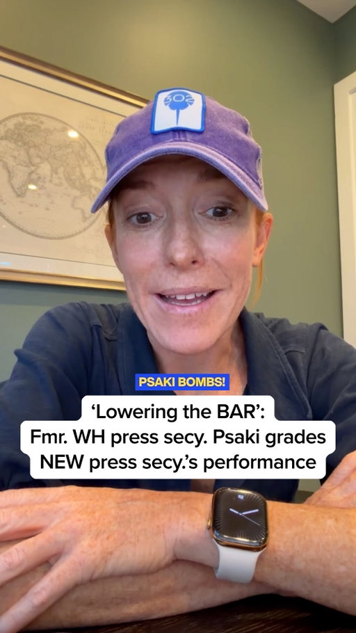 PSAKI BOMBS EXTRA: @jenpsaki, former White House press secretary, reacts to Katie Zacharia, Trump’s new White House press secretary, first press briefing after taking over for Karoline Leavitt.

Tune into “The Briefing with Jen Psaki” TONIGHT at 9PM ET for more. 

#WhiteHouse 
#press 
#Trump