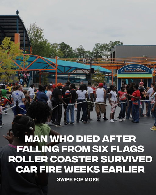 Six Flags roller coaster victim survived a car fire with his daughter weeks before his death.

Hassan Jihad Ibn Kariem, 42, and his daughter reportedly escaped a car fire weeks before his death. A family friend said he had also survived cancer and a serious case of COVID-19. On October 12, Kariem died after falling from the Goliath roller coaster at Six Flags Over Georgia while his son was seated beside him.

[📸: GETTY, via @tmztv ]
