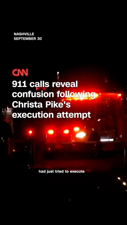 Newly obtained 911 calls made after Christa Pike's failed execution reveal that emergency help was delayed by confusion among first responders and Tennessee prison officials. The Nashville Department of Emergency Communications (DEC) told CNN it followed standard processes after receiving the 911 call and "dispatched to stage in the area within minutes of the original 911 call."

Read more at the link in bio.