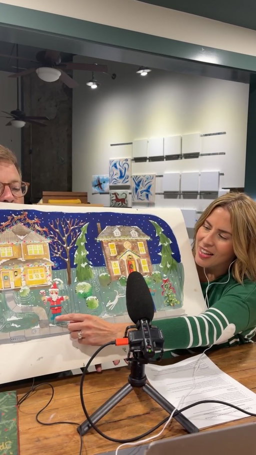 We are talking about our new book The Christmas House — out now everywhere books are sold! Signed copies are available through @talkshoplive at the link in our bios!