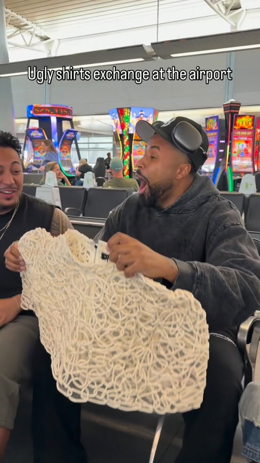Had the whole airport entertained 😂 @sevenfigures.ent