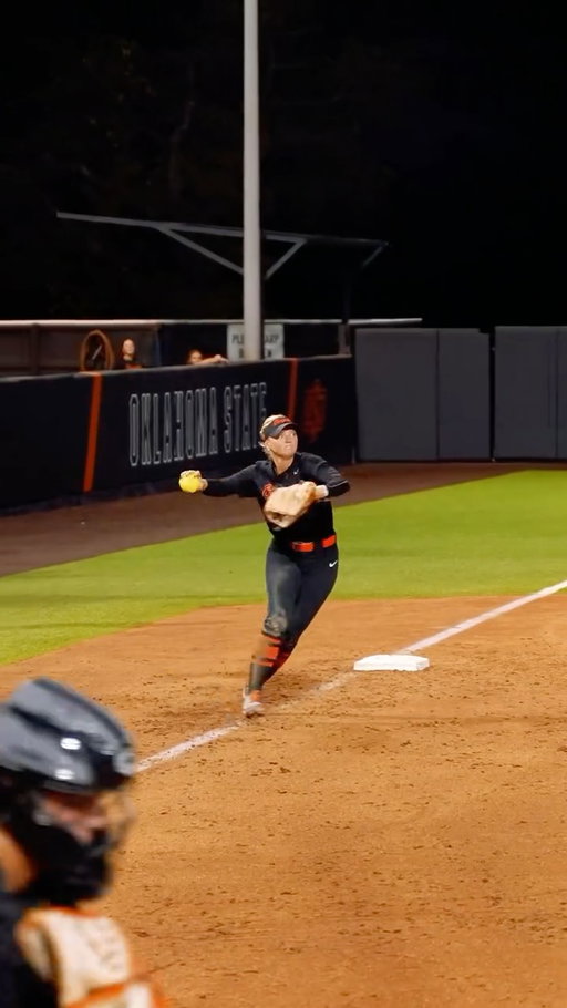 Smoooooth 😮‍💨

#GoPokes | @_rosiedavis26