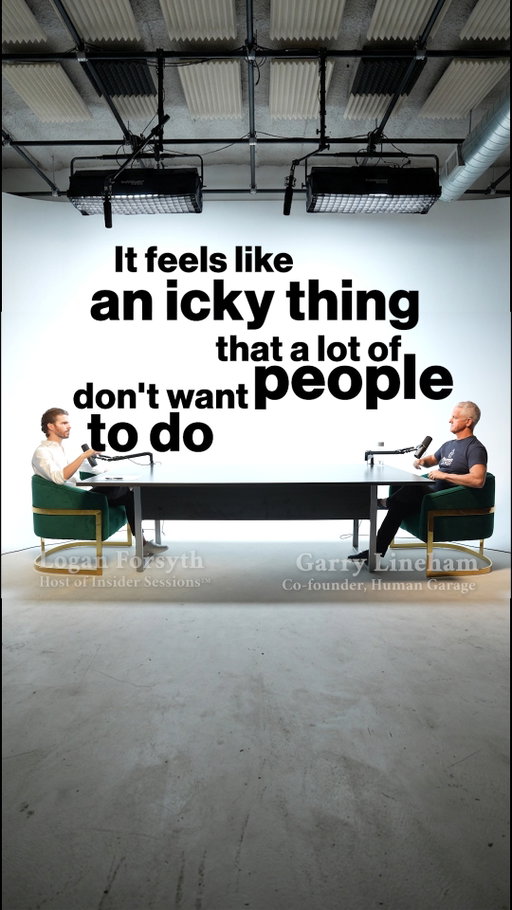 Investing in your education will always take you places - don't let the stigma tell you otherwise.

To see the newest episode, click the link in bio!

Garry Lineham on the "pay what you feel it's worth" model that helped Human Garage build a global community.

Insider Sessions™: the playbook show for scaling to 8-9 figures from the founders who built them.