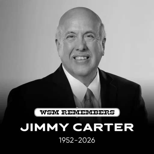 Today, we lost a dear friend and cherished member of the WSM family.

For many years, Jimmy Carter brought his passion for country music, unforgettable stories, and deep industry connections to Coffee, Country & Cody. A well-respected and well-loved figure in Nashville media for decades, Jimmy was a trusted source, a gifted broadcaster, and a friend to countless artists, listeners, and colleagues.

We'll miss his warmth, his humor, and his friendship. Our hearts are with Jimmy's family and loved ones.

Jimmy Carter's contributions to WSM, country music, and the Nashville media community will not be forgotten.