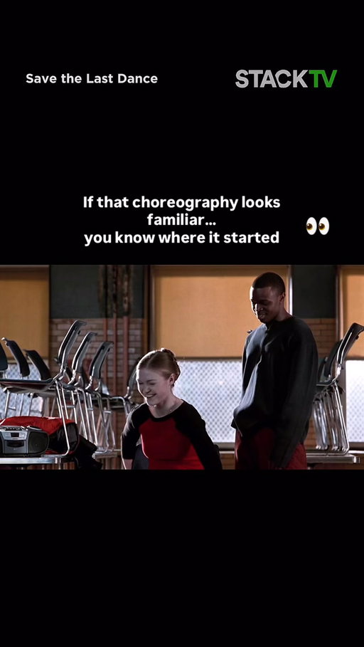 Yaas Julia Stiles!
You’ve seen the dance. Now revisit the original. 👀 

Stream Save the Last Dance and many more on STACKTV.

#JuliaStiles #savethelastdance #dwts