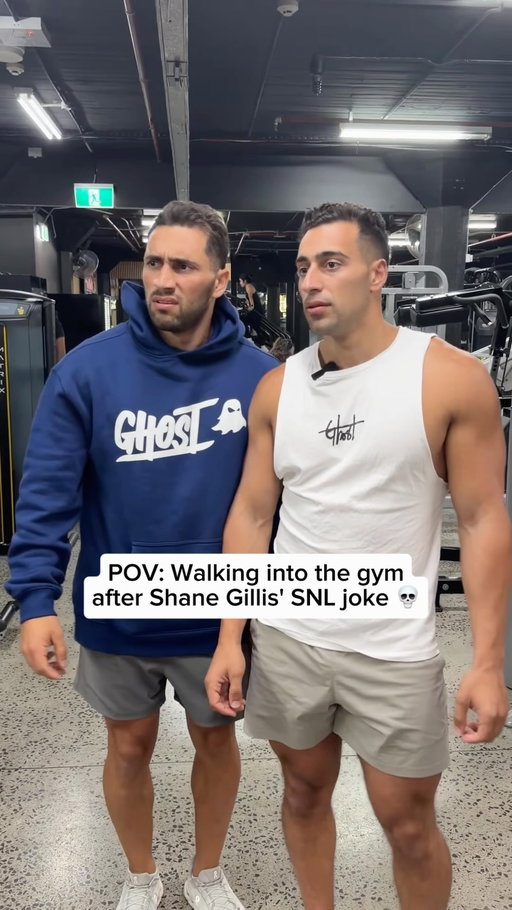 POV: Walking into the gym after Shane Gillis’ SNL joke 💀