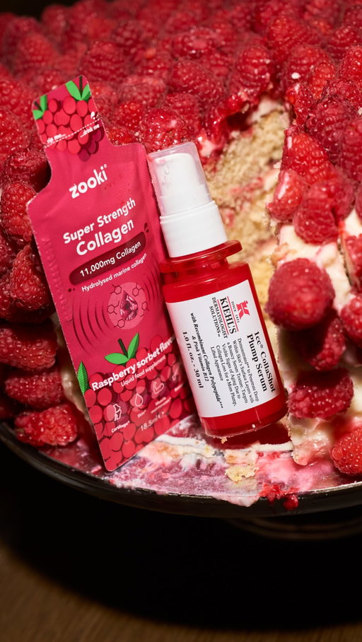 A slice of a perfectly pink afternoon with @kiehlsuki 🩷

Raspberry Sorbet Collagen you drink, CollaShot Plump Serum you apply... the skincare duo we all need.

#Zooki #Kiehls