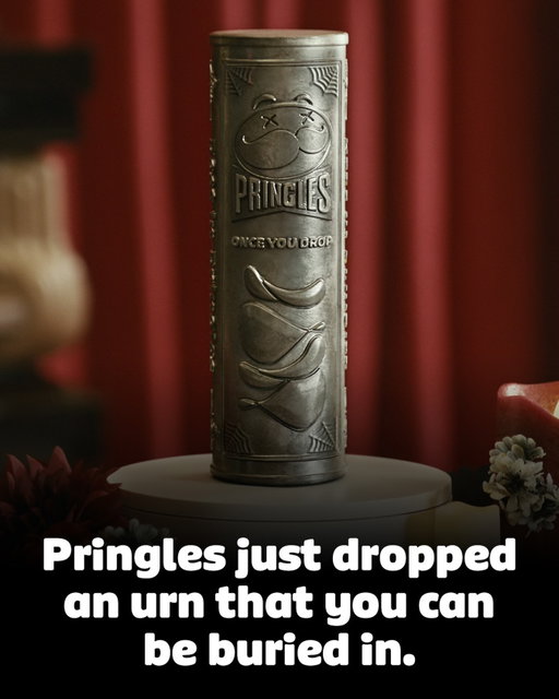 Once you drop… we have the perfect resting place for you.

To honor our inventor’s dedication to Pringles, we are giving away an after-lifetime supply of Pringles and a custom Pringles urn for one die-hard Pringles fan. Enter for a chance to win at OnceYouDrop.com

No Purch. Nec. Ends 10/22/26 at 11:59:59 PM (ET). Open to 50 US/DC; 18+. See full rules for complete details at OnceYouDrop.com. Void where prohibited.