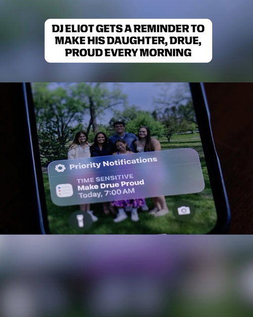 In 2019, coach DJ Eliot’s life changed forever. His then 12-year-old daughter, Drue, was diagnosed with Ewing Sarcoma, a rare form of bone cancer.

Days after texting her dad about his team’s loss in 2025, she died, at just 18. Now, DJ made a change to his routine to ensure he never lets her down.
