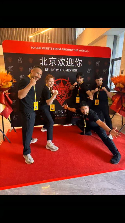 Some opportunities mean more than words can explain🥹

Watching these guys arrive in Beijing to train with the #JackieChanStuntTeam is one of those moments. They earned this (out of 1000s of applicants worldwide) & I couldn’t be prouder of them.

But for me, this means something deeper.

Growing up, I wasn’t allowed to do martial arts for a whileeee... because there was a fear it would make me violent. Then I watched my first Jackie Chan movie & told people, “One day, I’m going to work with him.”

People laughed. What they didn’t know was that, just a few years earlier, with war happening around us, film & performance had become my escape. A way to imagine something beyond the reality surrounding us.

What started as a source of comfort slowly became a dream I wanted to pursue with infinite determination.

I had no idea where that dream would take me. Fast forward to today, and I’ve had the privilege of working with Jackie Chan and his team. Now, I get to help open doors for the next generation of action enthusiasts & give them access to an experience I could only have dreamed of as a kid.

That’s what Zero to Hero is all about. More than teaching action for film. It's about creating opportunities, building confidence, and helping others go further than they ever thought possible. Success isn't just about how far you go. It's about how many people you can help move forward along the way.

From a kid who wasn’t allowed to train and was laughed at for dreaming of working with Jackie Chan, to actually working with him, helping others train with his team, and having the honor of being endorsed to nominate emerging talent for both the Jackie Chan Stunt Team and Japan Action Guild camps.

That’s a full-circle moment I’ll never take for granted.

None of this would be possible without the endorsement and support of an industry legend, @kungfuphilip One of the most talented & genuine individuals I know.

Guys, soak up every second. Learn from everyone, build relationships, and make the most of this incredible experience. You earned your place there. Much love ❤️ 

#stuntworkshop
#actionactor
#ActorsJourney
#JCSTCamp