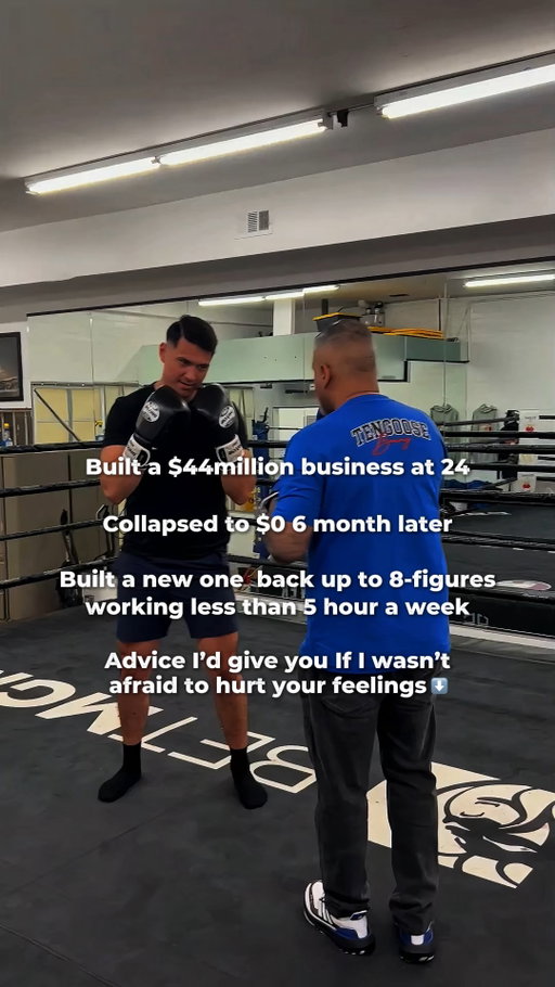 Working 70 hours a week isn't a flex, it's a trap. 

I built a $44 million business at 24 and watched it collapse to zero in 6 months because I was the bottleneck. 

The hard truth? If your business relies on you waking up tomorrow, you don't own a business; you own a job. 

To rebuild to 8-figures working less than 5 hours a week, I had to stop selling my time and start building assets. 

You don't need a massive payroll or a 24/7 hustle mentality to scale.