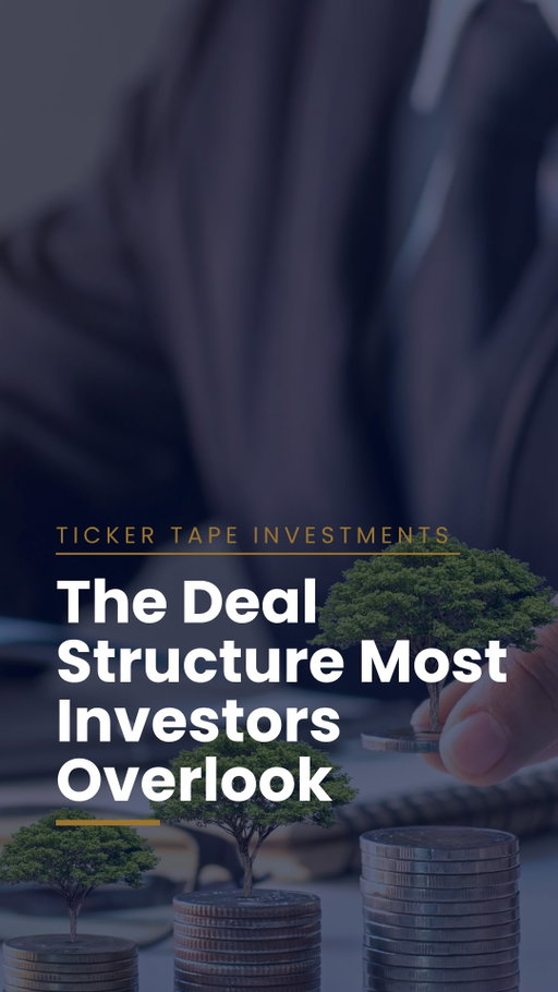 You can find a great investment and still overlook one critical detail: how it’s held.

Without proper separation between deals, a problem with one investment could create complications for your other assets. A single-purpose LLC is one structure investors may use to keep each deal separate.

The terms matter. The structure matters, too.

Link in bio for the deal structure guide.

#InvestorEducation #AccreditedInvestor #AssetProtection #PrivateMarkets #WealthManagement