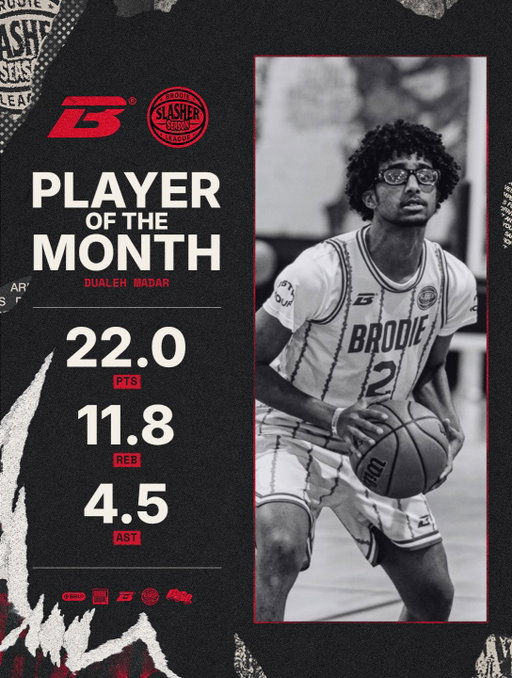 Now Presenting your Brodie Edmonton Player of the Month‼️😤🔥