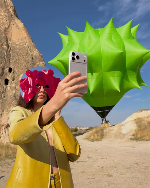 “I see my role as being a translator and a bridge between east and west,” says Bünyamin Aydin. 

For @lesbenjamins 15-year anniversary, the Turkish designer invited his community to Cappadocia’s Rose Valley to showcase his ‘From Earth to Sky’ collection up close – with a fashion show set against a vibrant backdrop of abstract hot air balloons. And no, they’re not AI.

#ShotoniPhone18Pro