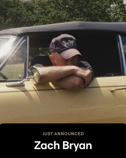 Zach Bryan is bringing the Young Manhood and Other Donatable Organs Tour to stadiums in 2027! 

Tickets for the Nashville and Baltimore shows are exclusively on SeatGeek, where you can use code ZB2027 for presale access.

Presale registration is open now for all tour dates, and public onsale begins Friday, October 23, at 10 a.m. local time.

#zachbryan #countrymusic #concert #zachbryanmusic