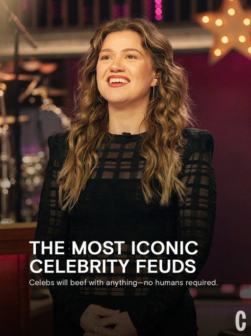 Kelly Clarkson isn't the only one beefing with a non-human entity...from @officialpeppa throwing @clairo shade to @kimkardashian's tear-filled brawl with the South Pacific Ocean, we can't stop thinking about all our fave iconic celebrity feuds. 

Photos: Courtesy of Hulu, E!, Getty Images, @passthatpuss