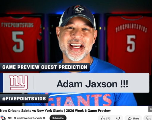 Pov: you’ve been grinding for 13 years and today you appeared on the @nfl ‘s official youtube channel.