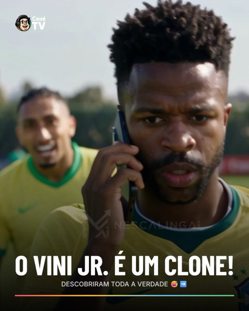 O VINI JR. É UM CLONE! 😱😅

A VERDADE FOI EXPOSTA! E ISSO TÁ SÓ COMENÇANO! 👀

COMENTA PRA PARTE 3! 👇

*Vídeo criado com IA

#CoberturaCazéTV #Original #Cztv05 #RealMadrid #Barcelona RealMadrid