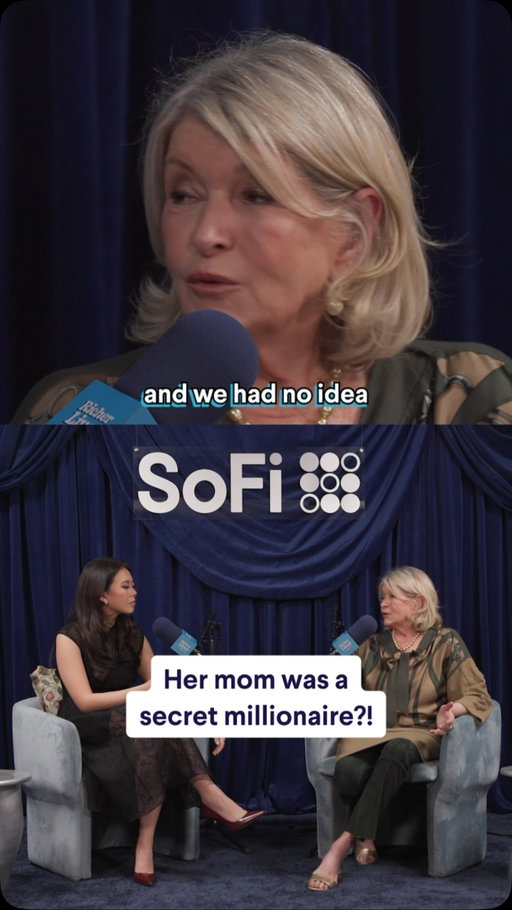 During the Smart Money Social Club, @marthastewart48 shared what’s possible when women see investing as a top financial priority: she witnessed it firsthand with her mom who invested wisely, and quietly built wealth while raising six children.

Watch the full episode of Richer Lives at the link in our bio.