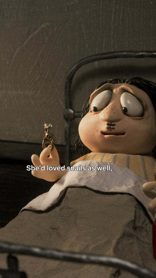 Sylvia is the best listener ❤️
#MemoirOfASnail is now playing on Netflix.