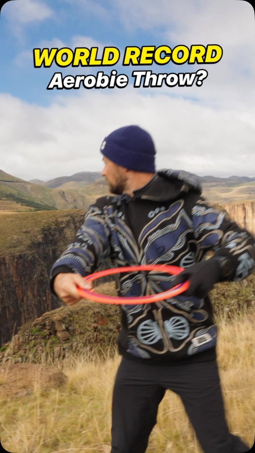 Canyon Gap Aerobie Throw