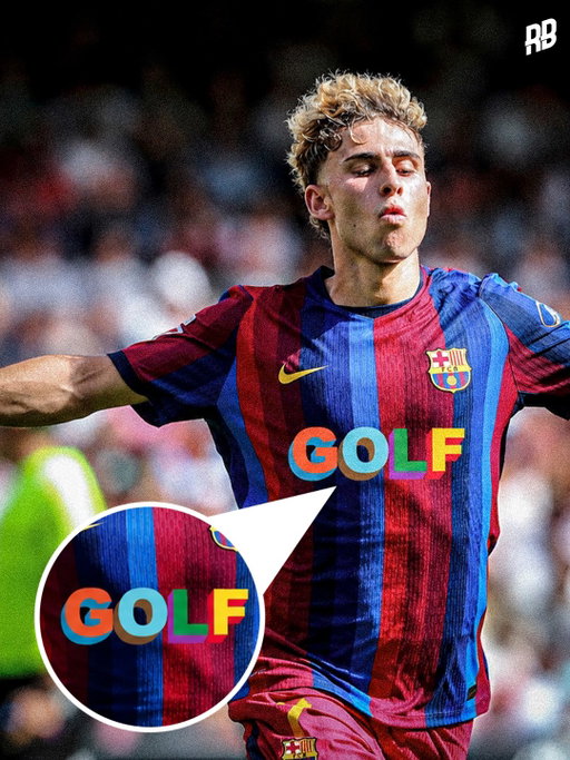 Barcelona x Spotify have just dropped a new collaboration ahead of El Clasico… This time with Tyler the Creator x Golf WANG as their front of shirt sponsor 👀🤝🏽

They’ve had some cold special edition shirts over the past few of years 🥶