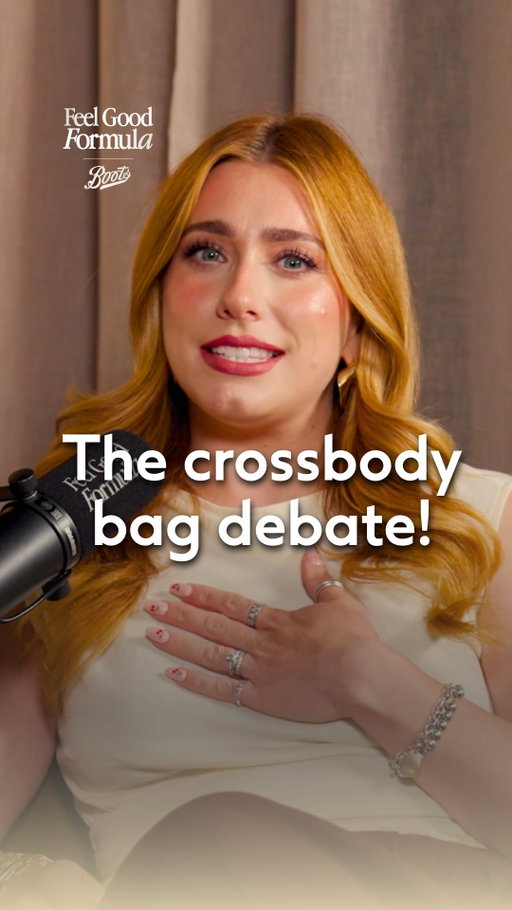 How to wear a crossbody bag was a hot topic today in the studio! Is this an unwritten rule that we don’t know about? 🤣Let us know in the comments 🫢⬇️

Click the link in our bio to watch the full episode!

Feel Good Formula is powered by @bootsuk 💖