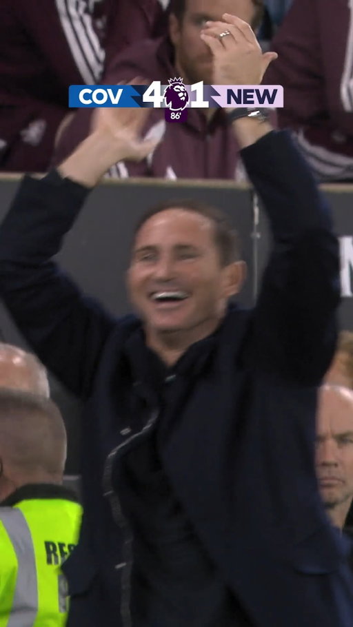 @franklampard enjoying every moment of @coventrycityfc's first home win 🩵