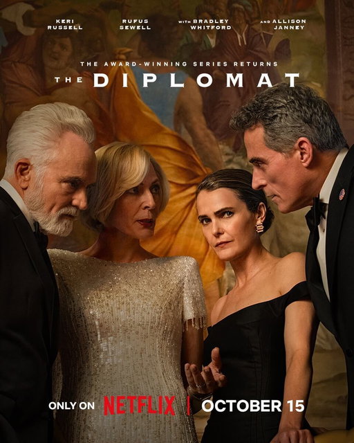 The award-winning series has returned!

The Diplomat is back and season four is now available to watch on @Netflix 📺 

Proudly supported by #ADF Facilities, @locationoneuk and @autotrak_portable_roadways_