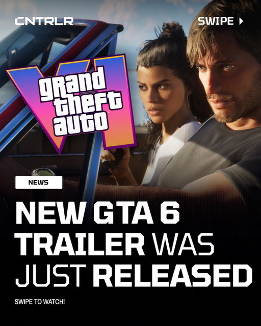 FOLLOW @CONTROLLER FOR MORE GTA 6 CONTENT 🎮

Rockstar just released the launch trailer for GTA 6‼️

The new trailer also features a new song for the game “Flowers in a Hurricane” by Tame Impala, SZA and King Gizzard & The Lizard Wizard.

It releases on November 19. Are y’all hyped⁉️