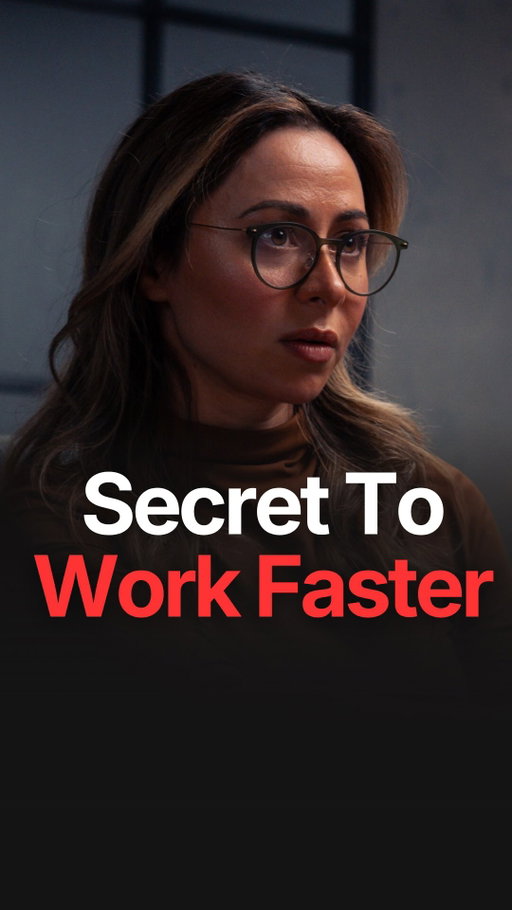 “Get more work done in less time…” 

Cognitive Neuroscientist @drsaharyousef explains why putting a time limit on your tasks could be the key to becoming more productive.

She reveals how deadlines can change the way your brain approaches a task, helping you stay focused, avoid distractions and get things done faster.

The technique can even be used with children to help them concentrate and complete tasks more efficiently.

What if the reason you’re not getting more done is that you’re giving yourself too much time?

Comment “watch” and we’ll personally dm you the link to this episode!!