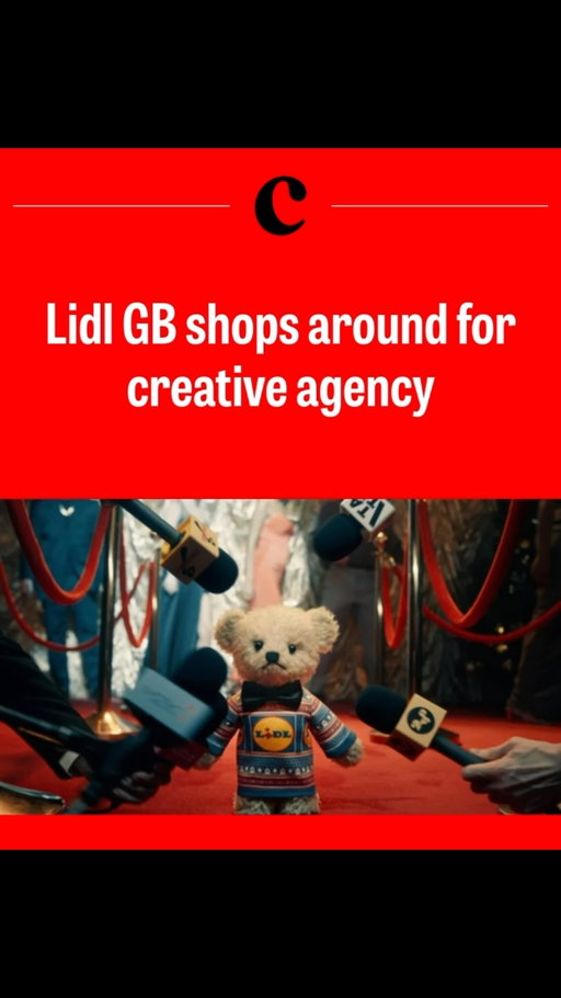 Lidl GB shops around for creative agency 🛍️

AAR is handling the process.

Read more about the review on the Campaign website 🔗