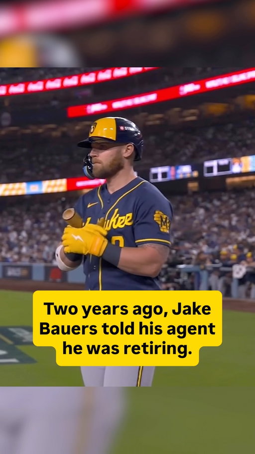 Jake Bauers delivered one of the biggest moments in Brewers history last night. But if it wasn’t for this one thing, he might not even be playing baseball today 👶🙌 (via Milwaukee Journal Sentinel)