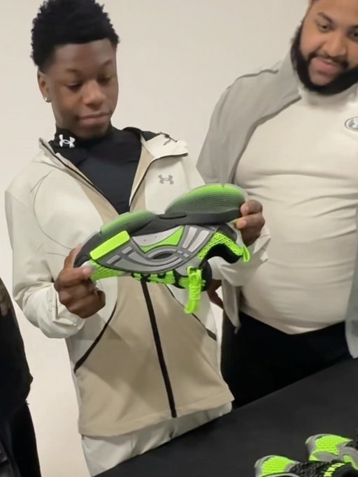 Did a streamer/creator really get his own shoe? Yes. 

UA Arc 96 Rakai 25XX available Monday, Oct. 19