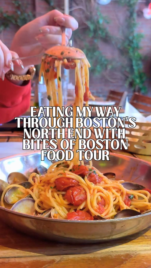 I live in Boston and somehow this North End food tour taught me things I didn’t know about my own city. 🫠🍝

The @bitesofboston North End Pizza, Pasta & Pastry Tour took us from Neapolitan pizza at @quattronorthend to pasta at @trattoriailpanino, pappardelle Bolognese at @papparenorthend, cannoli at @bovasbakery, and affogato at @caffevittorianorthend.

Yes, we ate ALL of that. And somehow the food was only half the fun.

Our guide Jill shared the history behind the North End, stories about the neighborhood you’d never know just walking around, and a certain very famous @princepasta_official Pasta commercial. 👀 I’m keeping that story to myself because you need to hear it from her.

Whether you’re visiting Boston or you’re a local who thinks they know the North End, this is such a fun way to spend an afternoon.

Use code JOESBESTBITES10 for 10% off your Bites of Boston food tour, or grab the 🔗 link in my bio!

#bostonfood #northendboston #bostonfoodtours