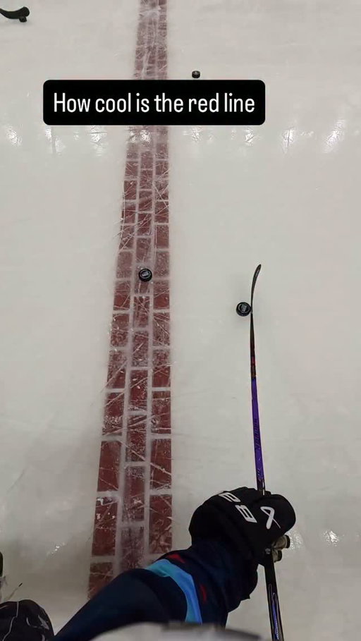 How cool is this red line?! 👀👀👀
